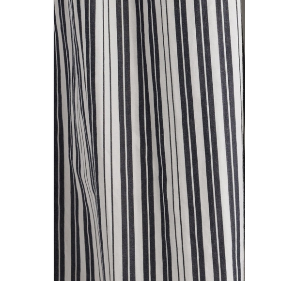 THE GREAT. Parchment Striped Midi Sundress - Picture 3 of 7